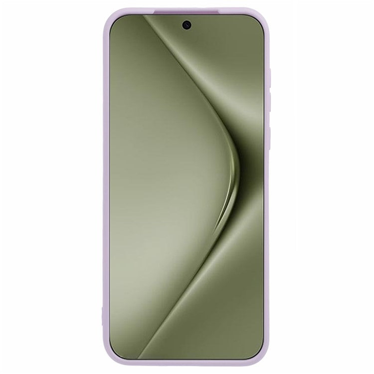 For Huawei Pura 70 Ultra Case Anti-Scratch Fiber Lining TPU Phone Cover - Purple