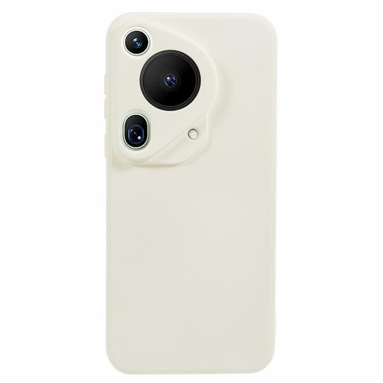 For Huawei Pura 70 Ultra Case Anti-Scratch Fiber Lining TPU Phone Cover - White