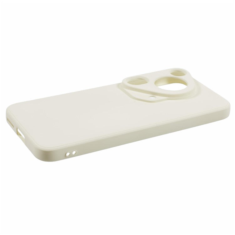 For Huawei Pura 70 Ultra Case Anti-Scratch Fiber Lining TPU Phone Cover - White