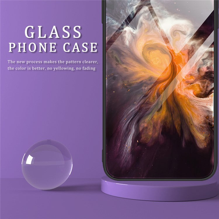 For Huawei Pura 70 Ultra Case Marble Pattern Tempered Glass+PC+TPU Phone Cover - DL02
