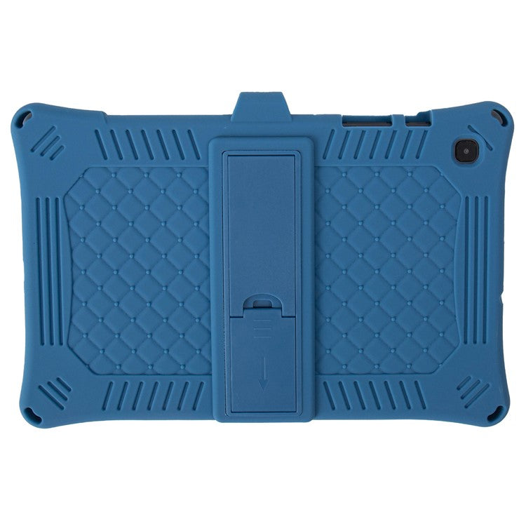 For Samsung Galaxy Tab S6 Lite (2020) / (2022) / (2024) Case PC+Silicone Tablet Cover with Stylus - Indigo