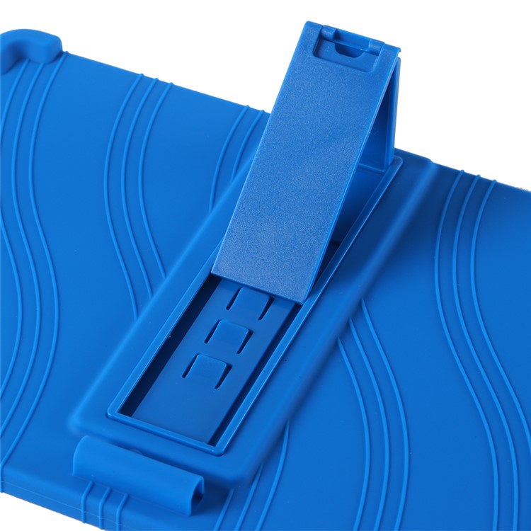 For Honor Pad 9 Pro / Pad V8 Pro Silicone Case with Kickstand Rugged Protective Cover - Baby Blue