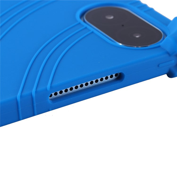 For Honor Pad 9 Pro / Pad V8 Pro Silicone Case with Kickstand Rugged Protective Cover - Green