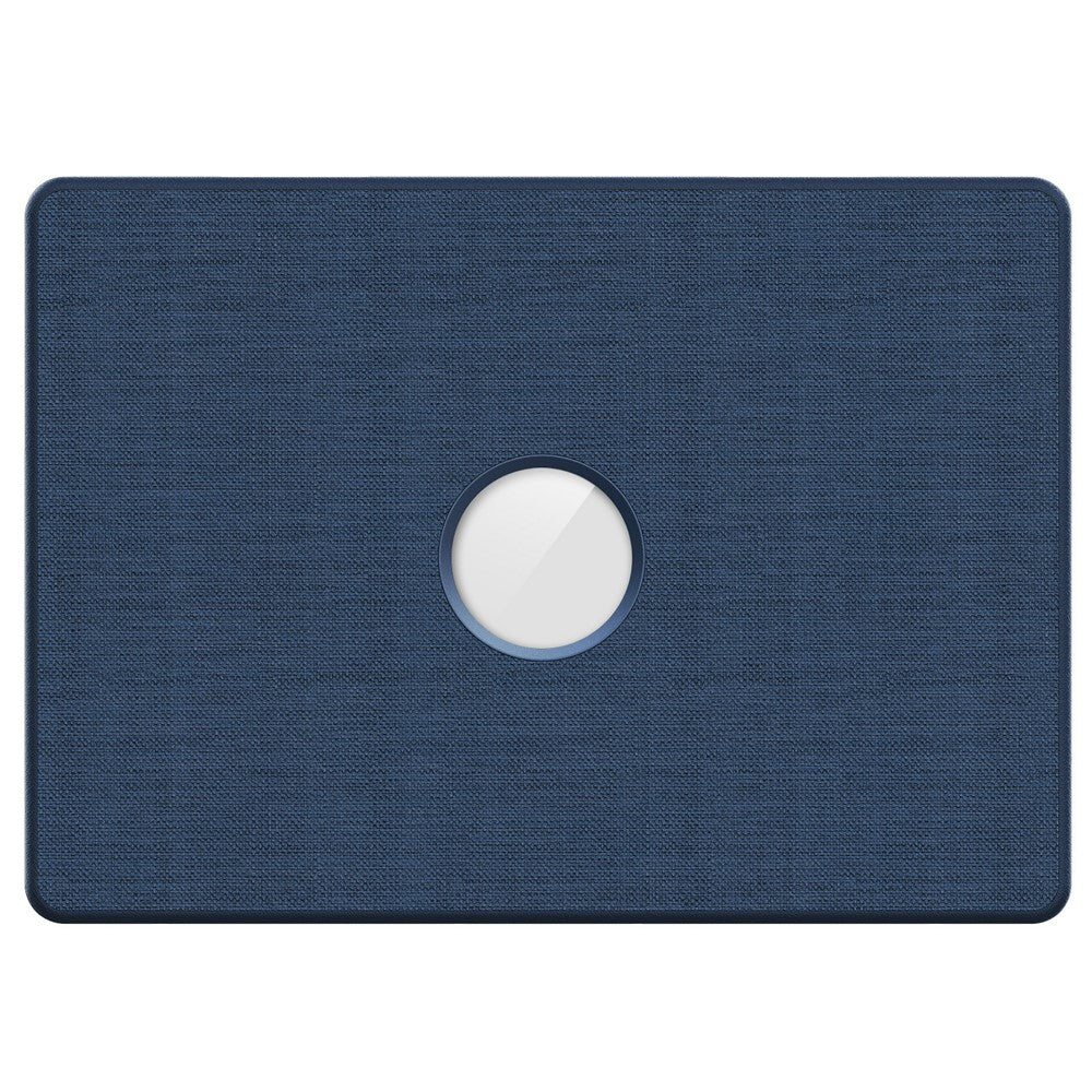 Laptop Case for MacBook Pro 14 inch (2024) / (2023) / (2021) A2442 / A2779 / A2918 A2992  / A3112 A3185 A3401 Kickstand Cover with Logo View - Navy Blue
