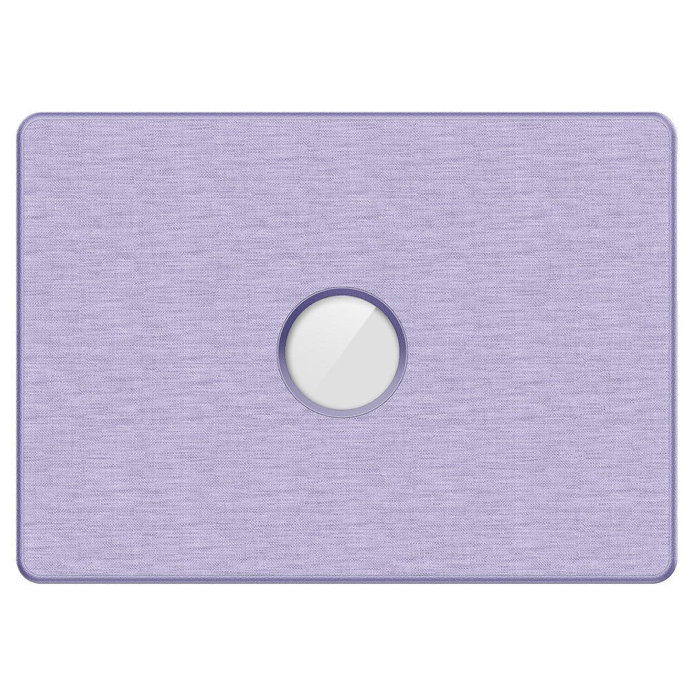 Laptop Case for MacBook Pro 14 inch (2024) / (2023) / (2021) A2442 / A2779 / A2918 A2992  / A3112 A3185 A3401 Kickstand Cover with Logo View - Purple