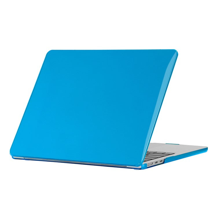 For MacBook Air 13 inch (2025) / (2024) A3113 M3 / (2022) A2681 Hard PC Laptop Case Anti-Scratch Notebook Sleeve Protective Cover - Blue