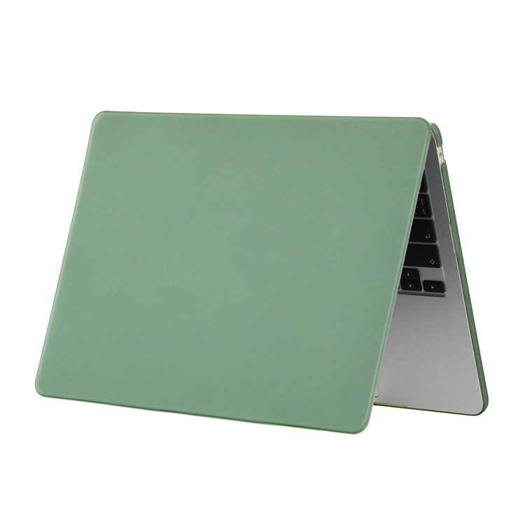 For MacBook Air 13 inch (2025) / (2024) A3113 M3 / (2022) A2681 Matte Finish Protective Laptop Cover Hard PC Notebook Case - Midnight Green