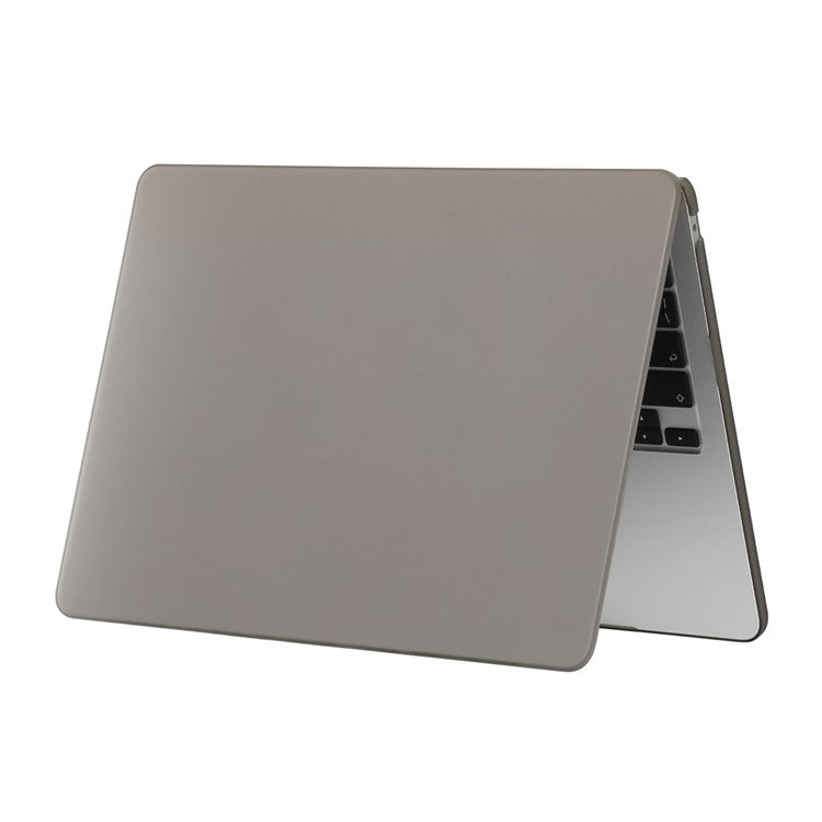 For MacBook Air 13 inch (2025) / (2024) A3113 M3 / (2022) A2681 Matte Finish Protective Laptop Cover Hard PC Notebook Case - Grey