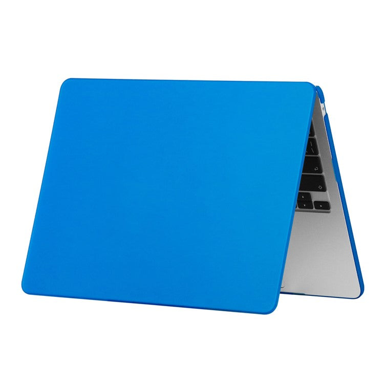 For MacBook Air 13 inch (2025) / (2024) A3113 M3 / (2022) A2681 Matte Finish Protective Laptop Cover Hard PC Notebook Case - Dark Blue