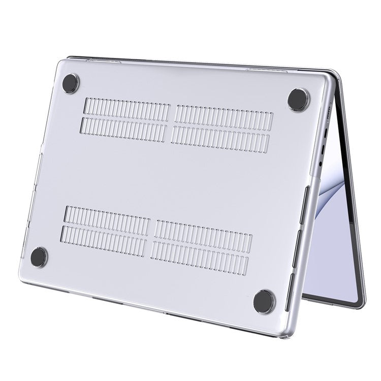 LENTION For MacBook Air 13 inch (2025) / (2024) A3113 M3 / (2022) A2681 Laptop Case Anti-Scratch Crystal Clear Notebook Hard PC Shell