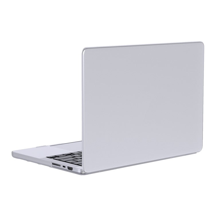 LENTION For MacBook Air 13 inch (2025) / (2024) / (2022) A2681 Hard PC Laptop Case Anti-Scratch Matte Notebook Protective Cover - Transparent White
