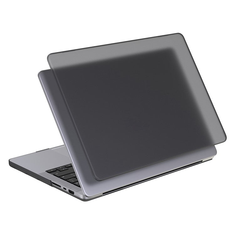 LENTION For MacBook Pro 16 inch (2024) (2023) (2021) Hard PC Laptop Case Anti-Scratch Notebook Matte Protective Cover - Transparent Black