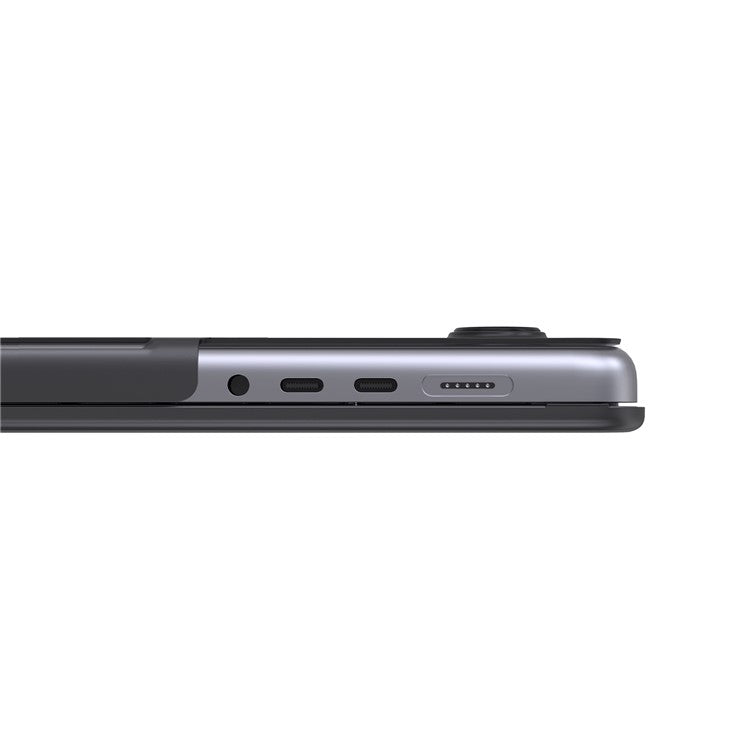 LENTION For MacBook Pro 16 inch (2024) (2023) (2021) Hard PC Laptop Case Anti-Scratch Notebook Matte Protective Cover - Transparent Black