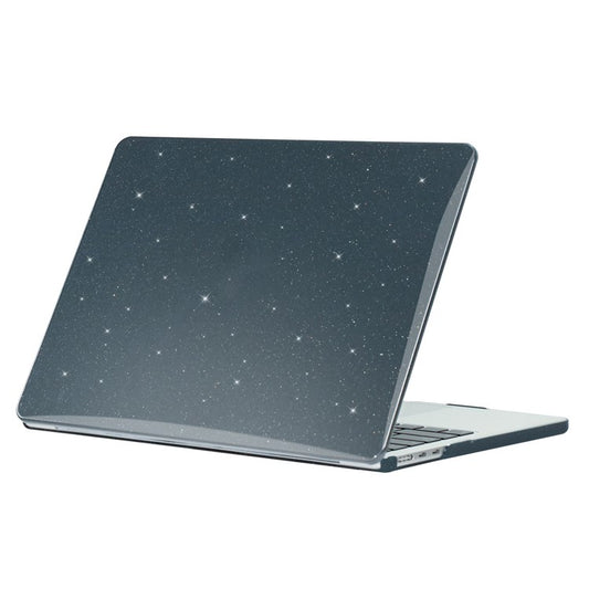 Protective Case for MacBook Air 13 inch (2025) / (2024) A3113 M3 / (2022) A2681 Hard PC Full Covering Starry Sky Design Laptops Shell - Black