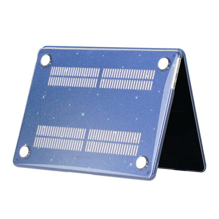 Protective Case for MacBook Air 13 inch (2025) / (2024) A3113 M3 / (2022) A2681 Hard PC Full Covering Starry Sky Design Laptops Shell - Blue