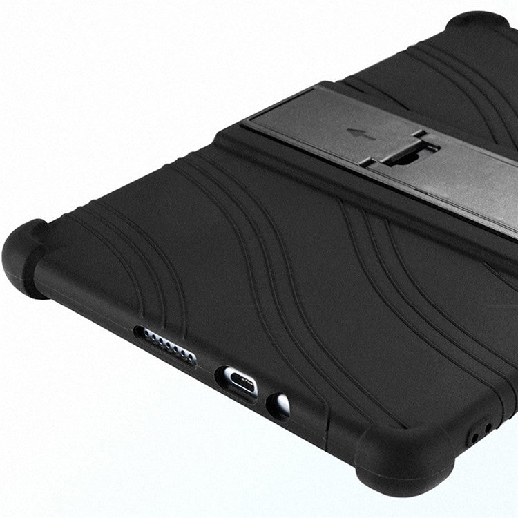 Soft Silicone Cover for Honor Pad 7 10.1-inch 2020, Tablet Protective Case with PC Kickstand Design - Camouflage