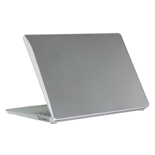 For Microsoft Surface Laptop 3 / 4 / 5 (1868 / 1951) Metal Keyboard Version Hard PC Crystal Protective Cover Shock Resistant Laptop Notebook Case - Transparent