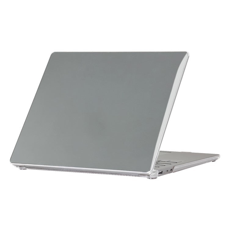 For Microsoft Surface Laptop 3 / 4 / 5 (1868 / 1951) Metal Keyboard Version Hard PC Crystal Protective Cover Shock Resistant Laptop Notebook Case - Transparent