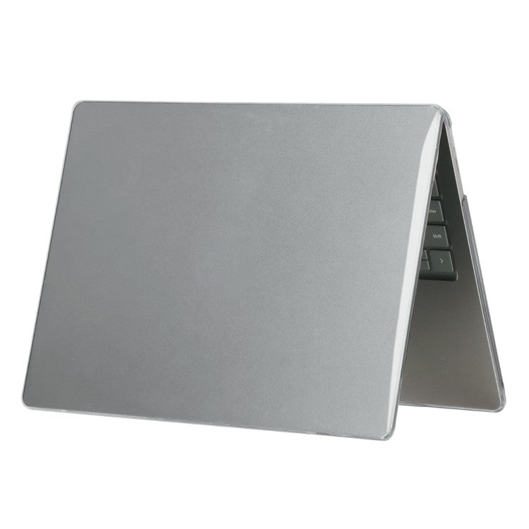 For Microsoft Surface Laptop 3 / 4 / 5 (1868 / 1951) Metal Keyboard Version Hard PC Crystal Protective Cover Shock Resistant Laptop Notebook Case - Transparent