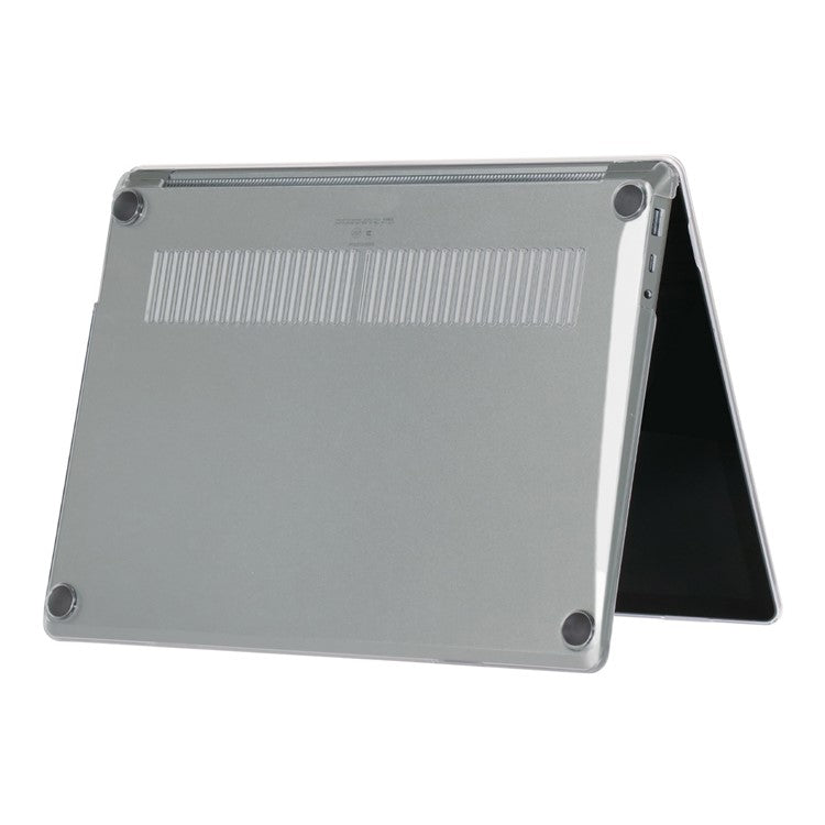 For Microsoft Surface Laptop 3 / 4 / 5 (1868 / 1951) Metal Keyboard Version Hard PC Crystal Protective Cover Shock Resistant Laptop Notebook Case - Transparent