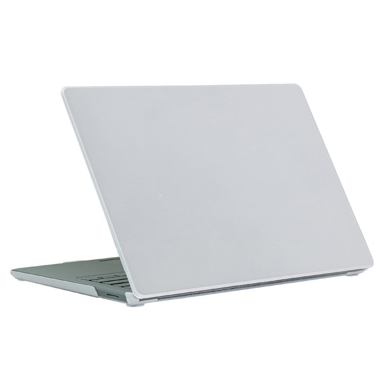 For Microsoft Surface Laptop 3 / 4 / 5 (1868 / 1951) Metal Keyboard Version Hard PC Shell Laptop Notebook Case Smooth Matte Anti-fingerprint Protective Cover - Transparent