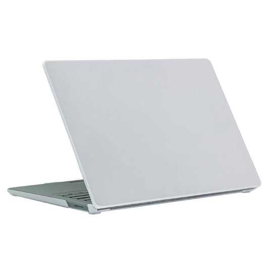 For Microsoft Surface Laptop 3 / 4 / 5 (1868 / 1951) Metal Keyboard Version Hard PC Shell Laptop Notebook Case Smooth Matte Anti-fingerprint Protective Cover - Transparent
