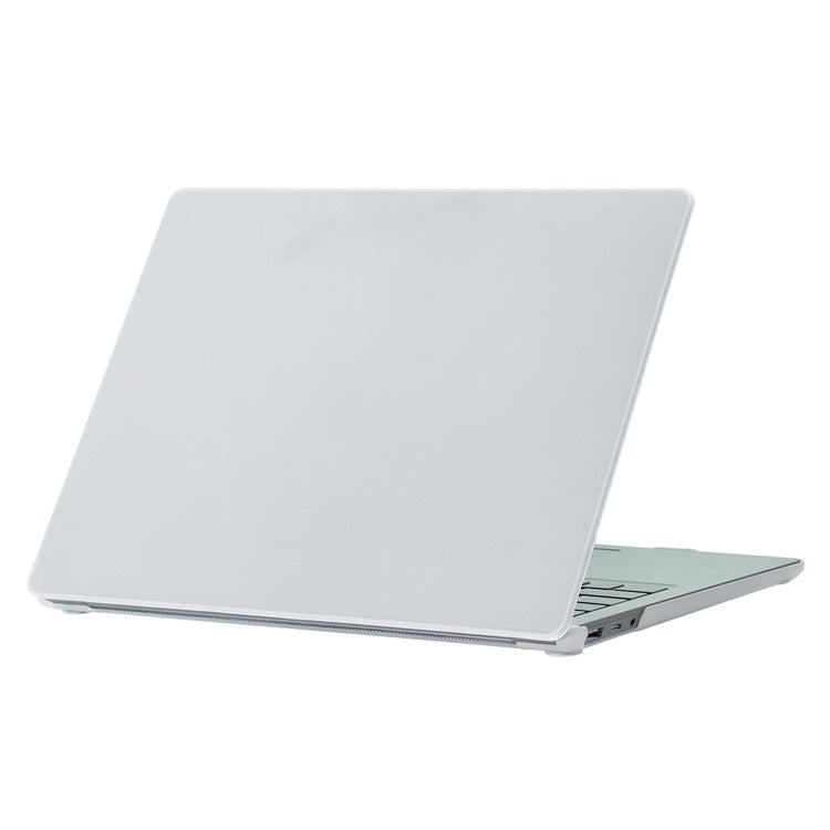 For Microsoft Surface Laptop 3 / 4 / 5 (1868 / 1951) Metal Keyboard Version Hard PC Shell Laptop Notebook Case Smooth Matte Anti-fingerprint Protective Cover - Transparent