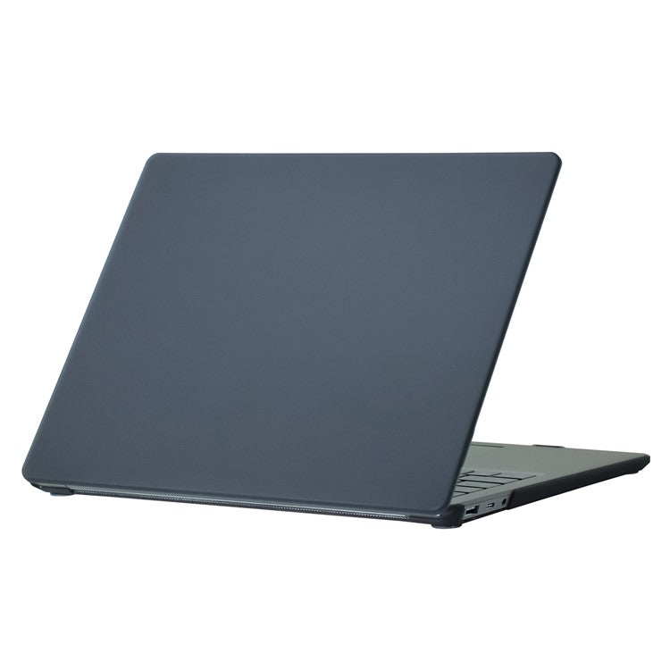 For Microsoft Surface Laptop 3 / 4 / 5 (1868 / 1951) Metal Keyboard Version Hard PC Shell Laptop Notebook Case Smooth Matte Anti-fingerprint Protective Cover - Black