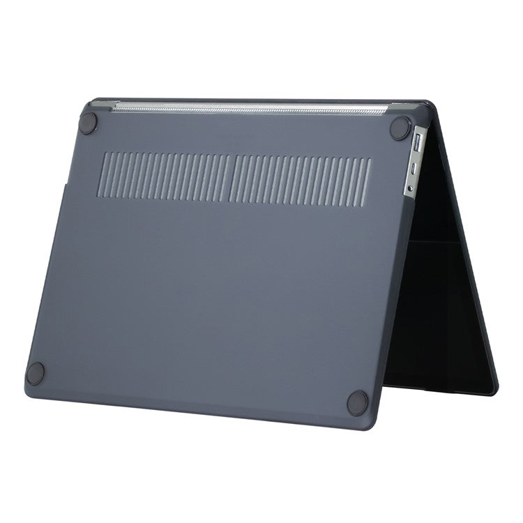 For Microsoft Surface Laptop 3 / 4 / 5 (1868 / 1951) Metal Keyboard Version Hard PC Shell Laptop Notebook Case Smooth Matte Anti-fingerprint Protective Cover - Black