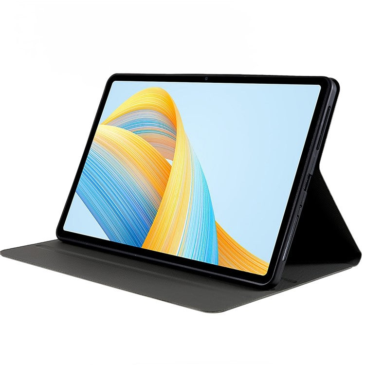 For Honor Pad V8 Pro Folding PU Leather Stand Shell Cover Full Body Protection Tablet Case - Black