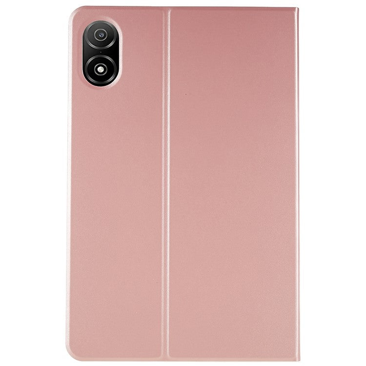 For Honor Pad V8 Pro Folding PU Leather Stand Shell Cover Full Body Protection Tablet Case - Rose Gold