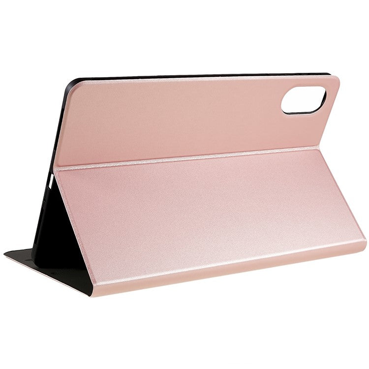 For Honor Pad V8 Pro Folding PU Leather Stand Shell Cover Full Body Protection Tablet Case - Rose Gold