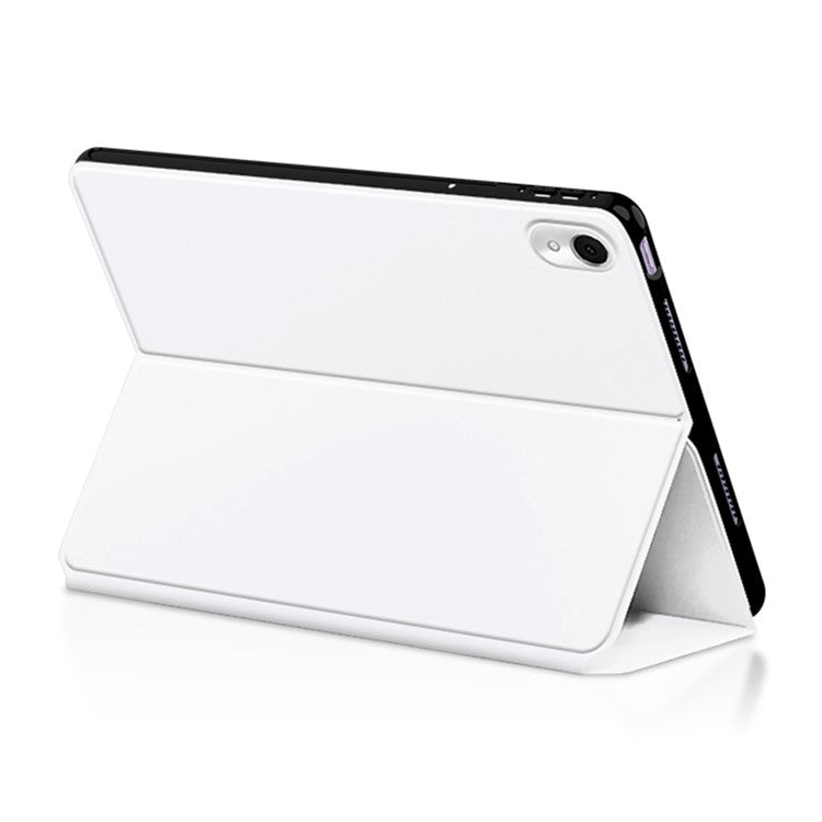 PU Leather Case for Huawei MatePad 11 (2023) Protective Flip Tablet Cover with Stand - White