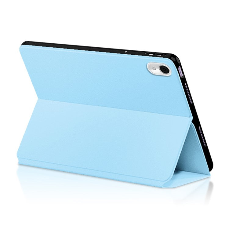 PU Leather Case for Huawei MatePad 11 (2023) Protective Flip Tablet Cover with Stand - Blue