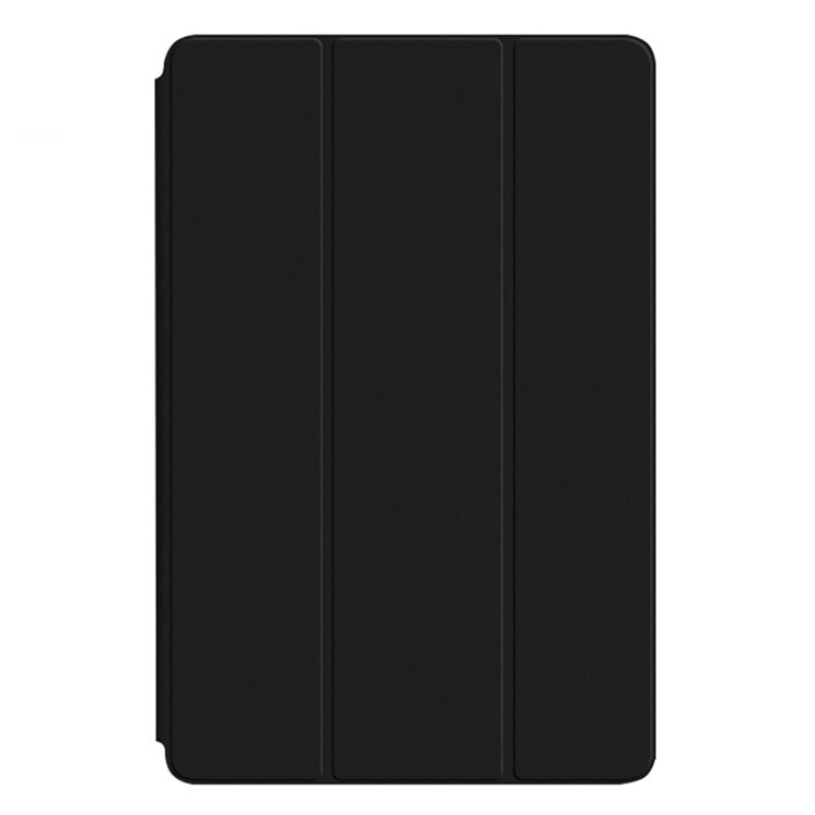 Tablet Case for Huawei MatePad 11 (2023) PU Leather TPU Trifold Stand Cover Protective Tablet Case - Black