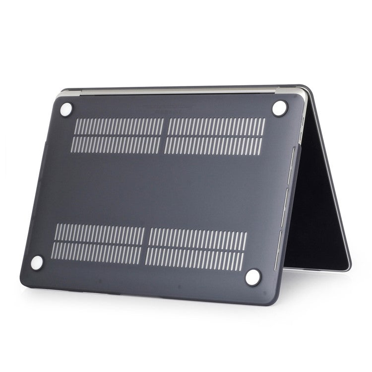 For Macbook Air 15 inch (2025) / (2024) A3114 M3 / (2023) M2 A2941 Laptop Case Anti-Scratch Hard PC Matte Notebook Cover - Black