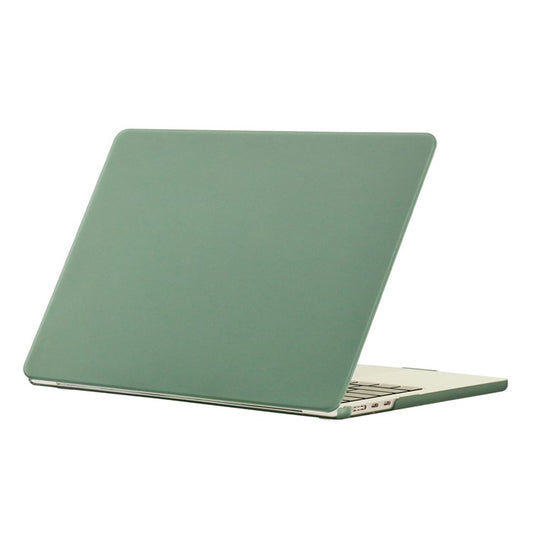 For Macbook Air 15 inch (2025) / (2024) A3114 M3 / (2023) M2 A2941 Laptop Case Anti-Scratch Hard PC Matte Notebook Cover - Midnight Green