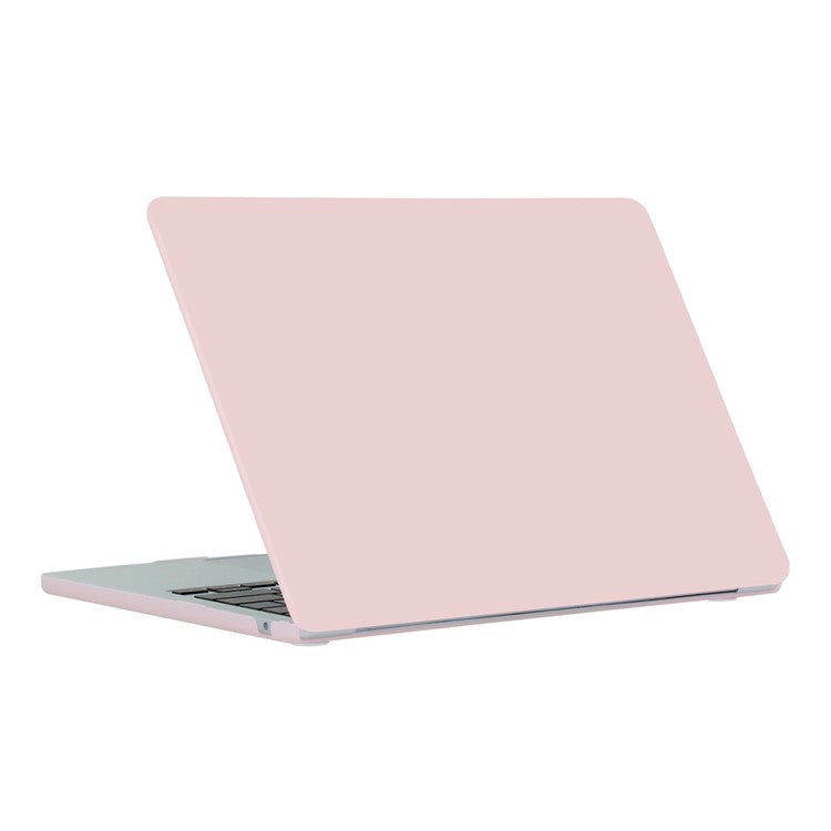 For Macbook Air 15 inch (2025) / (2024) A3114 M3 / (2023) M2 A2941 Laptop Case Anti-Scratch Hard PC Matte Notebook Cover - Light Pink
