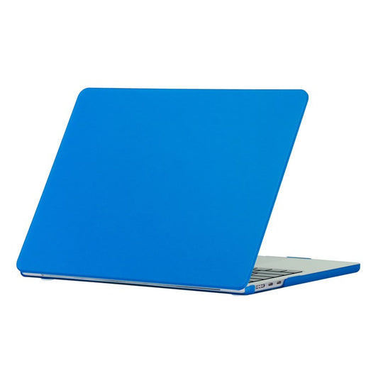 For Macbook Air 15 inch (2025) / (2024) A3114 M3 / (2023) M2 A2941 Laptop Case Anti-Scratch Hard PC Matte Notebook Cover - Dark Blue