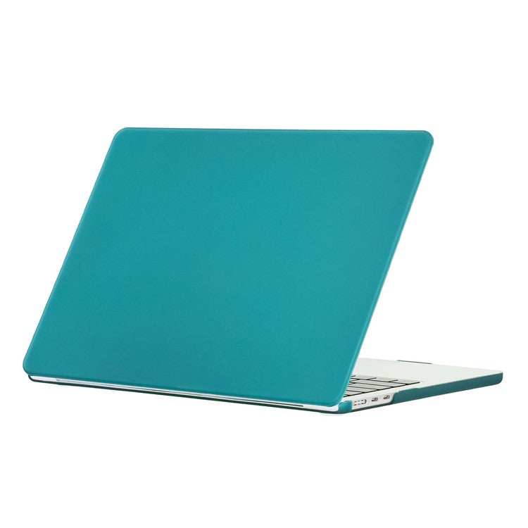 For Macbook Air 15 inch (2025) / (2024) A3114 M3 / (2023) M2 A2941 Laptop Case Anti-Scratch Hard PC Matte Notebook Cover - Dark Cyan