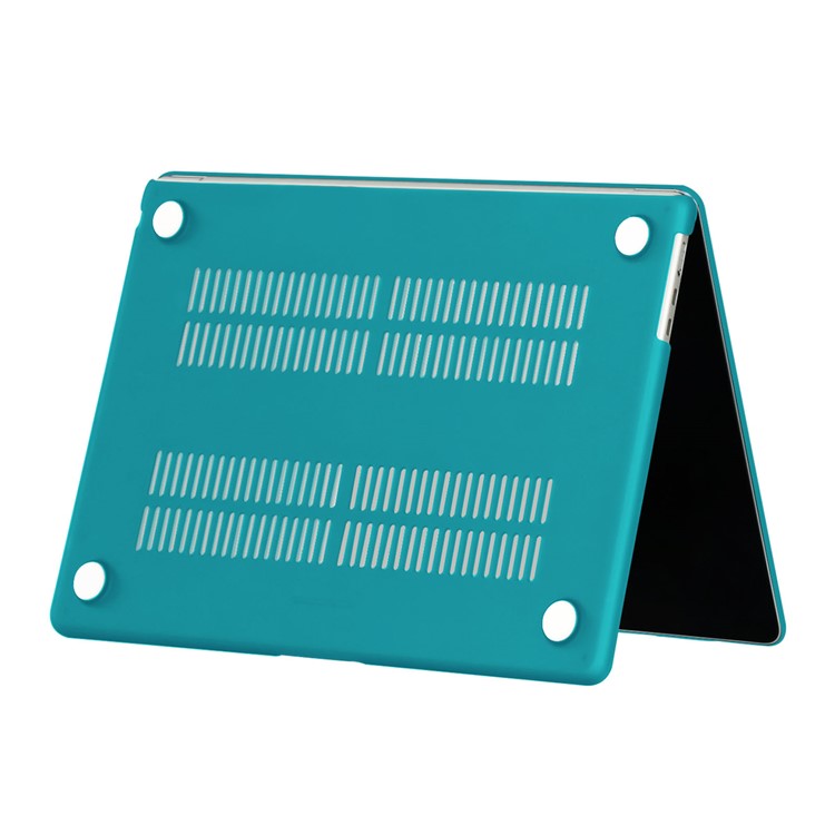For Macbook Air 15 inch (2025) / (2024) A3114 M3 / (2023) M2 A2941 Laptop Case Anti-Scratch Hard PC Matte Notebook Cover - Dark Cyan