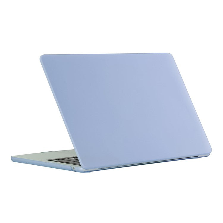 For Macbook Air 15 inch (2025) / (2024) A3114 M3 / (2023) M2 A2941 Laptop Case Anti-Scratch Hard PC Matte Notebook Cover - Grey Blue