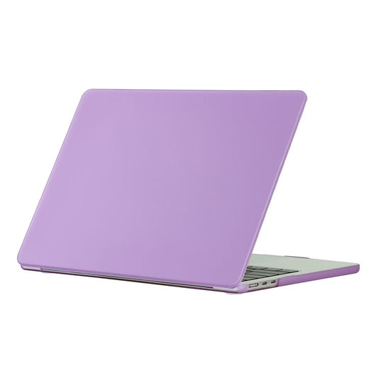 For Macbook Air 15 inch (2025) / (2024) A3114 M3 / (2023) M2 A2941 Laptop Case Anti-Scratch Hard PC Matte Notebook Cover - Purple