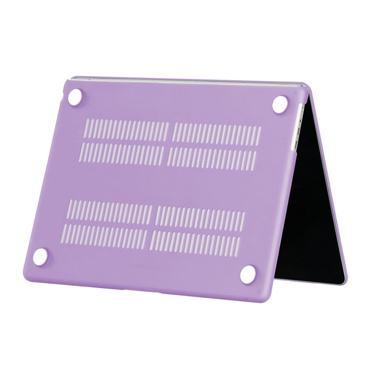 For Macbook Air 15 inch (2025) / (2024) A3114 M3 / (2023) M2 A2941 Laptop Case Anti-Scratch Hard PC Matte Notebook Cover - Purple