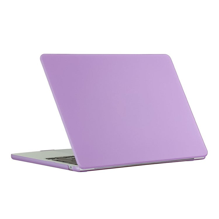 For Macbook Air 15 inch (2025) / (2024) A3114 M3 / (2023) M2 A2941 Laptop Case Anti-Scratch Hard PC Matte Notebook Cover - Purple