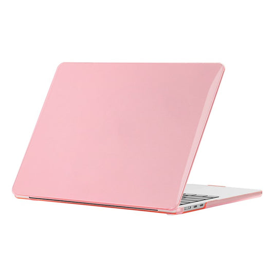 For Macbook Air 15 inch (2025) / (2024) A3114 M3 / (2023) M2 A2941 Laptop Case Transparent Hard PC Protective Cover - Pink