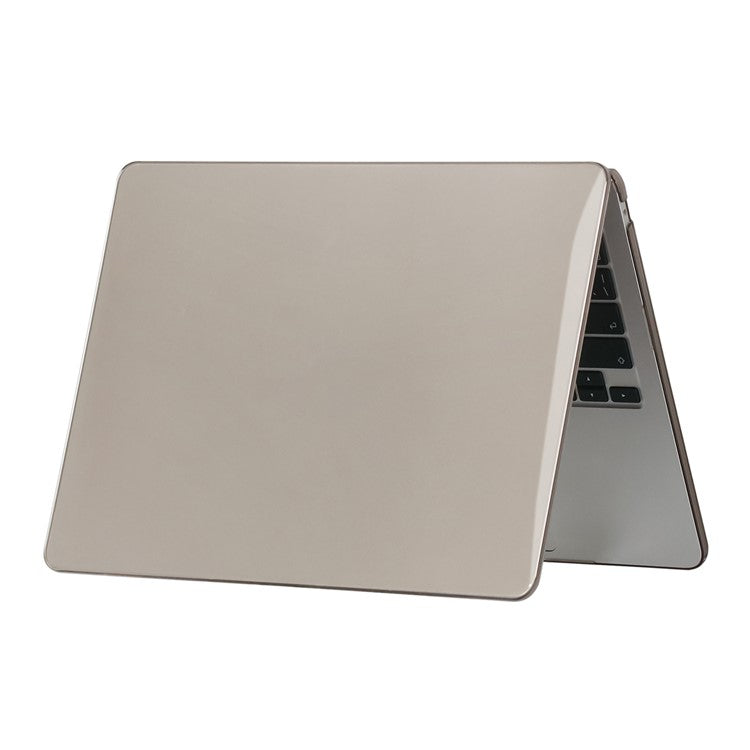 For Macbook Air 15 inch (2025) / (2024) A3114 M3 / (2023) M2 A2941 Laptop Case Transparent Hard PC Protective Cover - Grey
