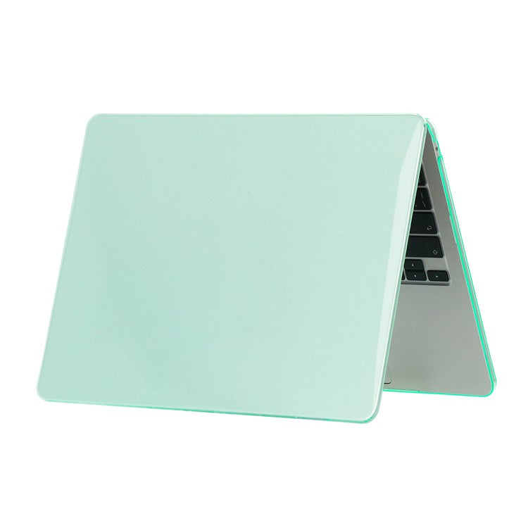 For Macbook Air 15 inch (2025) / (2024) A3114 M3 / (2023) M2 A2941 Laptop Case Transparent Hard PC Protective Cover - Green
