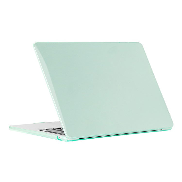 For Macbook Air 15 inch (2025) / (2024) A3114 M3 / (2023) M2 A2941 Laptop Case Transparent Hard PC Protective Cover - Green