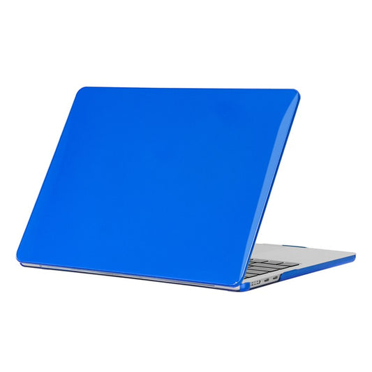 For Macbook Air 15 inch (2025) / (2024) A3114 M3 / (2023) M2 A2941 Laptop Case Transparent Hard PC Protective Cover - Dark Blue